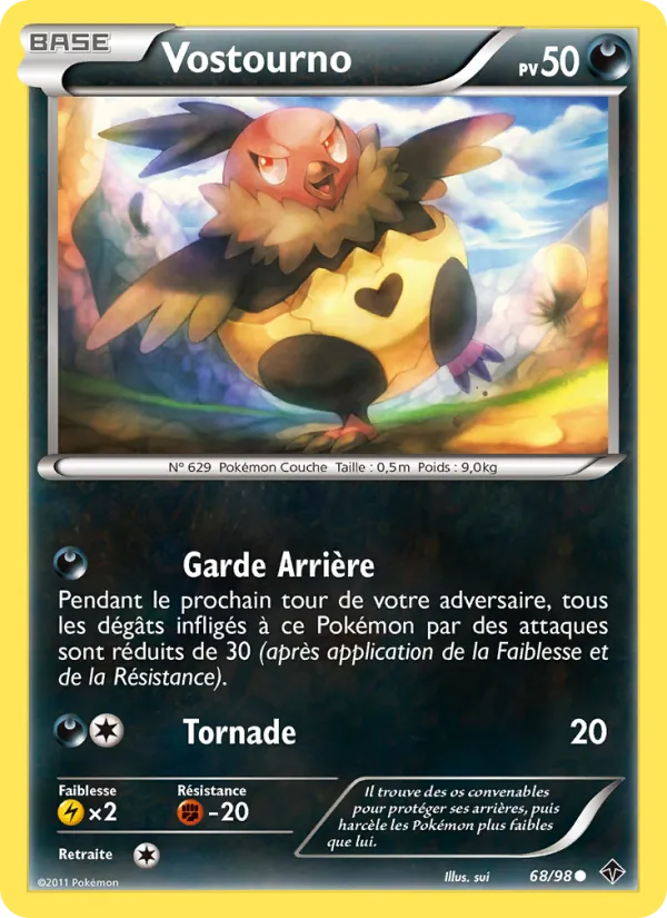 Carte Vostourno 68/98 – Pouvoirs Émergents