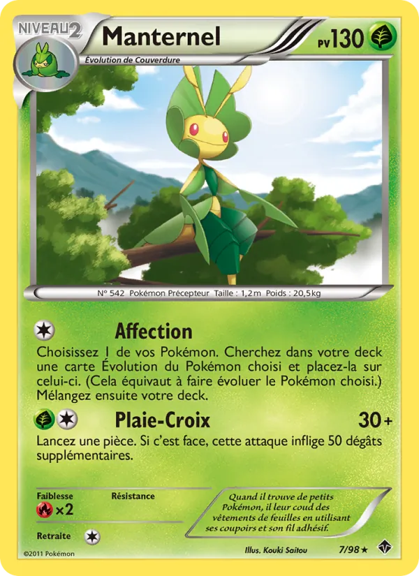 Carte Manternel 7/98 – Pouvoirs Émergents