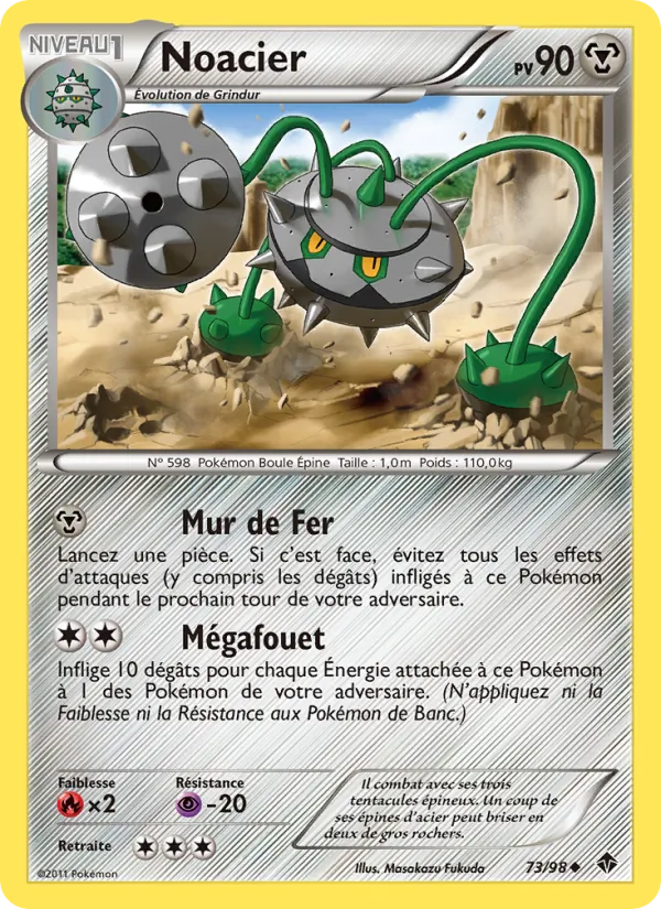 Carte Noacier 73/98 – Pouvoirs Émergents