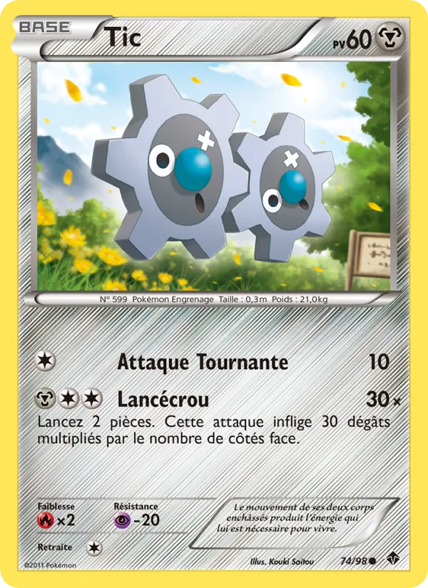 Carte Tic 74/98 – Pouvoirs Émergents