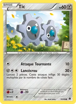 Carte Tic 74/98 – Pouvoirs Émergents
