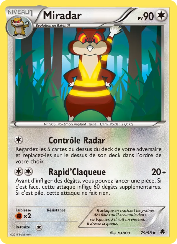 Carte Miradar 79/98 – Pouvoirs Émergents