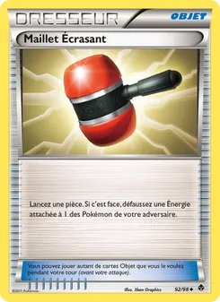 Carte Maillet Écrasant 92/98 – Pouvoirs Émergents