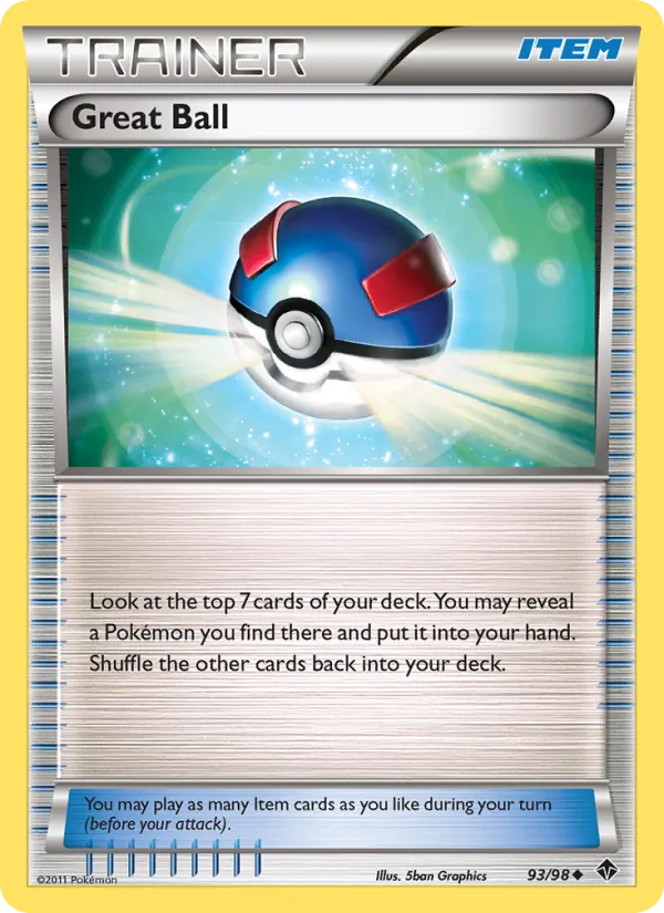 Carte Super Ball 93/98 – Pouvoirs Émergents