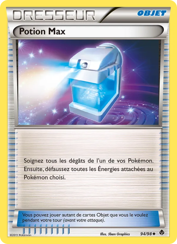 Carte Potion Max 94/98 – Pouvoirs Émergents