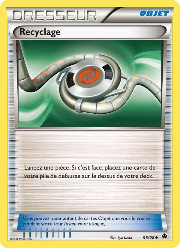 Carte Recyclage 96/98 – Pouvoirs Émergents