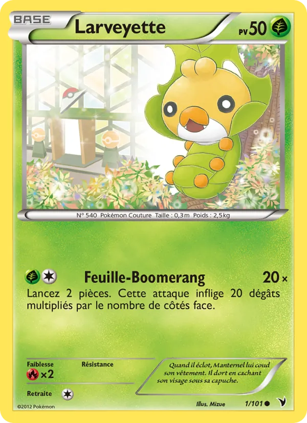 Carte Larveyette 1/101 – Nobles Victoires