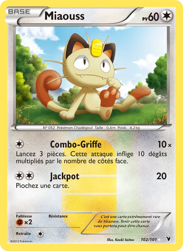 Carte Miaouss 102/101 – Nobles Victoires