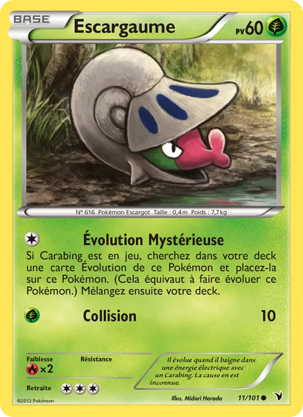 Carte Escargaume 11/101 – Nobles Victoires