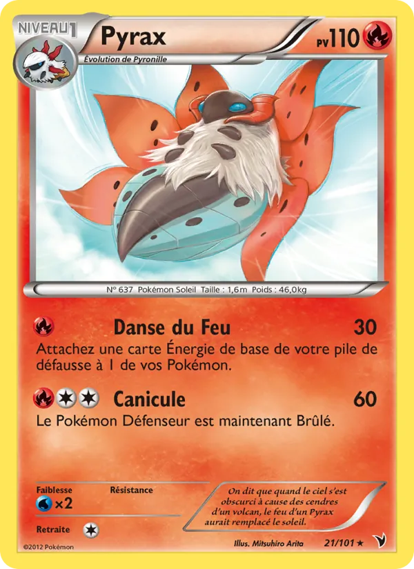 Carte Pyrax 21/101 – Nobles Victoires