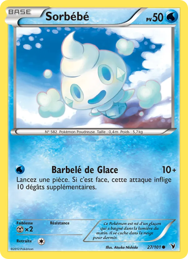 Carte Sorbébé 27/101 – Nobles Victoires