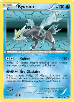 Carte Kyurem 34/101 – Nobles Victoires