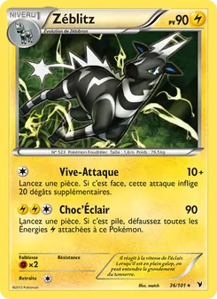 Carte Zéblitz 36/101 – Nobles Victoires
