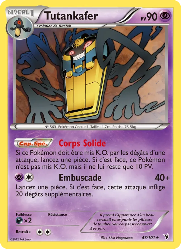 Carte Tutankafer 47/101 – Nobles Victoires