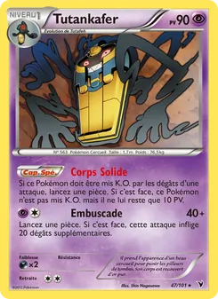 Carte Tutankafer 47/101 – Nobles Victoires