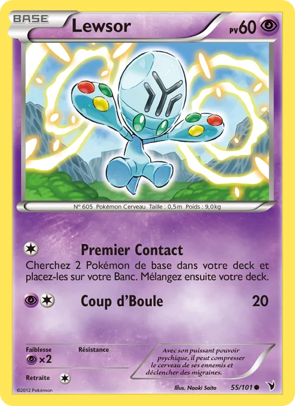 Carte Lewsor 55/101 – Nobles Victoires
