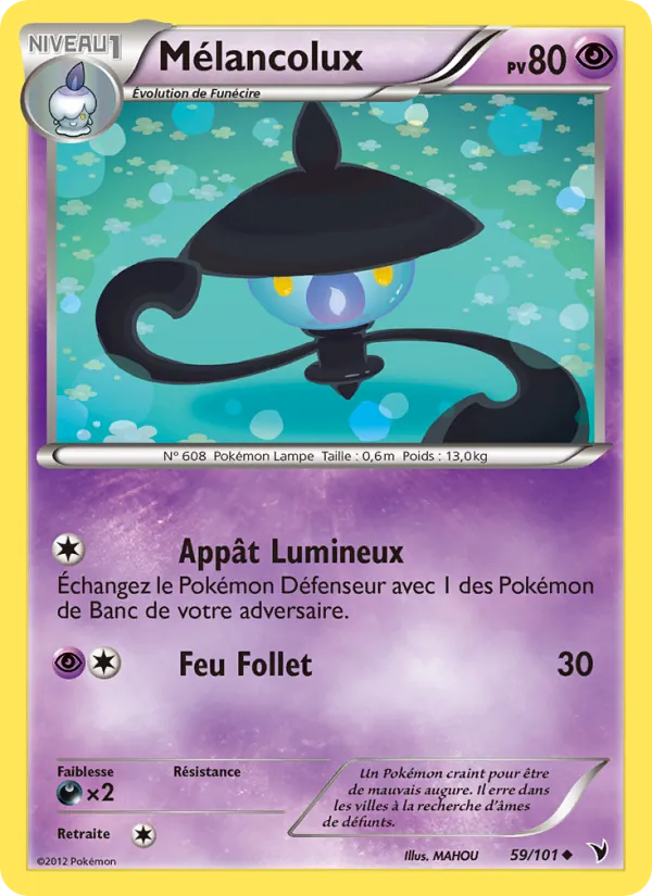 Carte Mélancolux 59/101 – Nobles Victoires