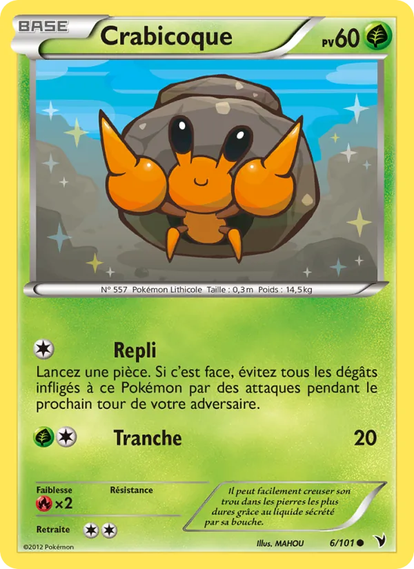 Carte Crabicoque 6/101 – Nobles Victoires