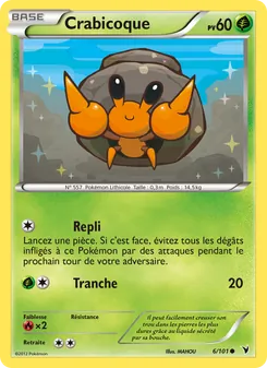 Carte Crabicoque 6/101 – Nobles Victoires