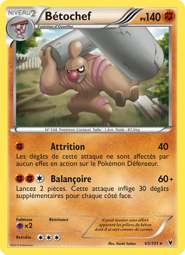 Carte Bétochef 65/101 – Nobles Victoires