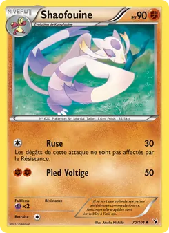 Carte Shaofouine 70/101 – Nobles Victoires