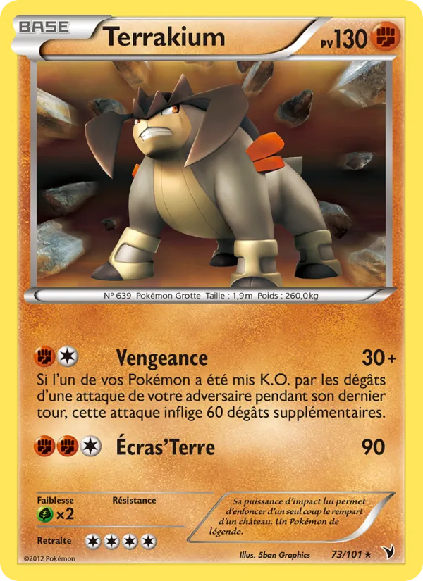 Carte Terrakium 73/101 – Nobles Victoires