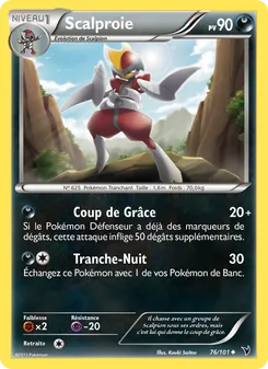 Carte Scalproie 76/101 – Nobles Victoires