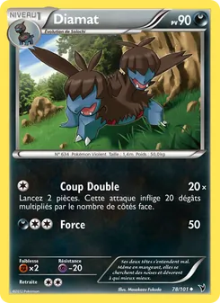 Carte Diamat 78/101 – Nobles Victoires