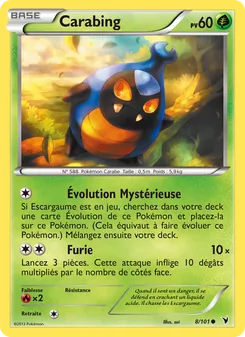 Carte Carabing 8/101 – Nobles Victoires