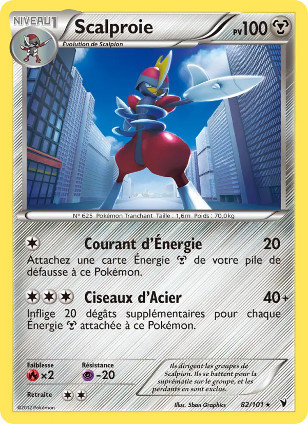 Carte Scalproie 82/101 – Nobles Victoires