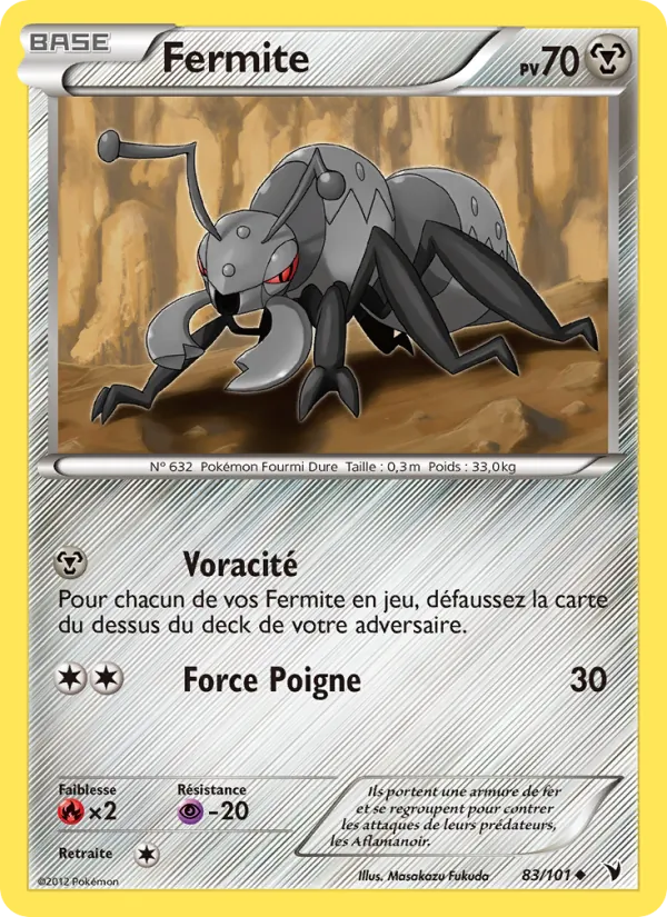 Carte Fermite 83/101 – Nobles Victoires