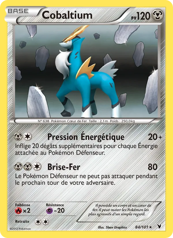 Carte Cobaltium 84/101 – Nobles Victoires