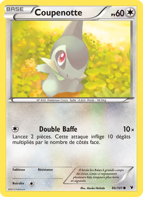 Carte Coupenotte 86/101 – Nobles Victoires
