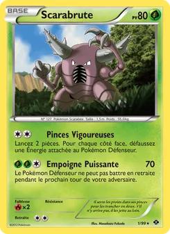 Carte Scarabrute 1/99 – Destinées Futures