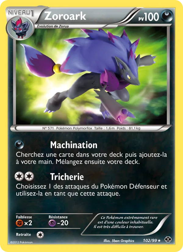 Carte Zoroark 102/099 – Destinées Futures