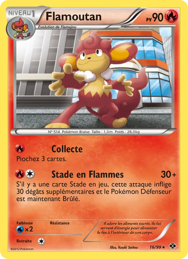 Carte Flamoutan 16/99 – Destinées Futures
