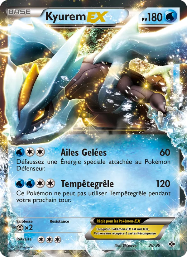Carte Kyurem-EX 38/99 – Destinées Futures