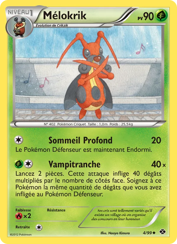 Carte Mélokrik 4/99 – Destinées Futures