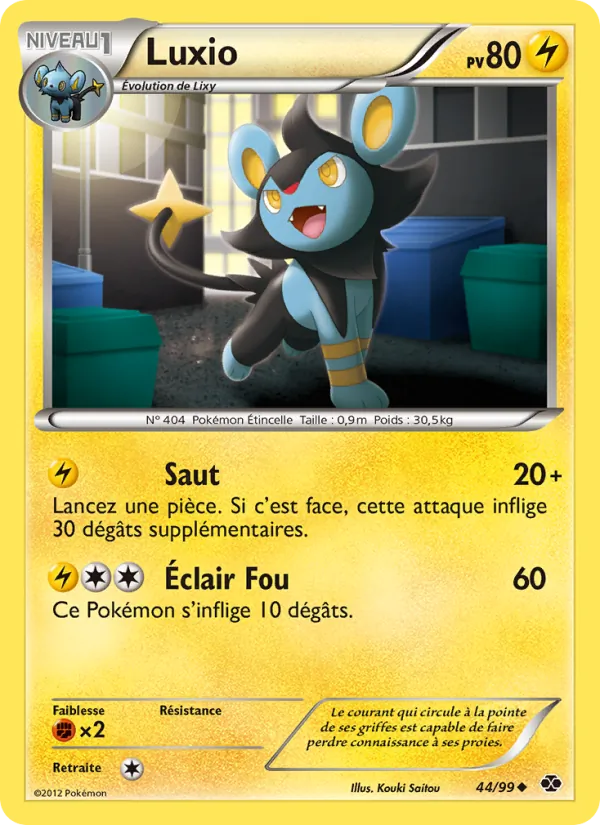 Carte Luxio 44/99 – Destinées Futures