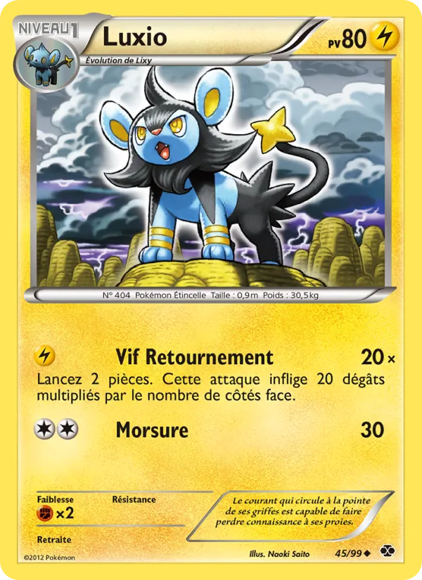 Carte Luxio 45/99 – Destinées Futures