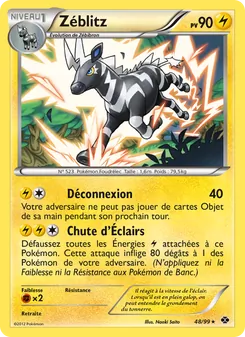 Carte Zéblitz 48/99 – Destinées Futures