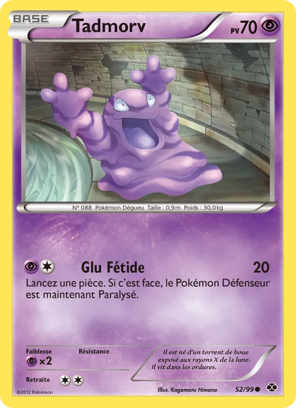 Carte Tadmorv 52/99 – Destinées Futures