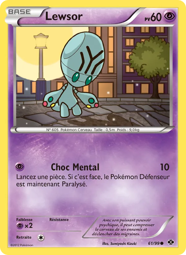 Carte Lewsor 61/99 – Destinées Futures