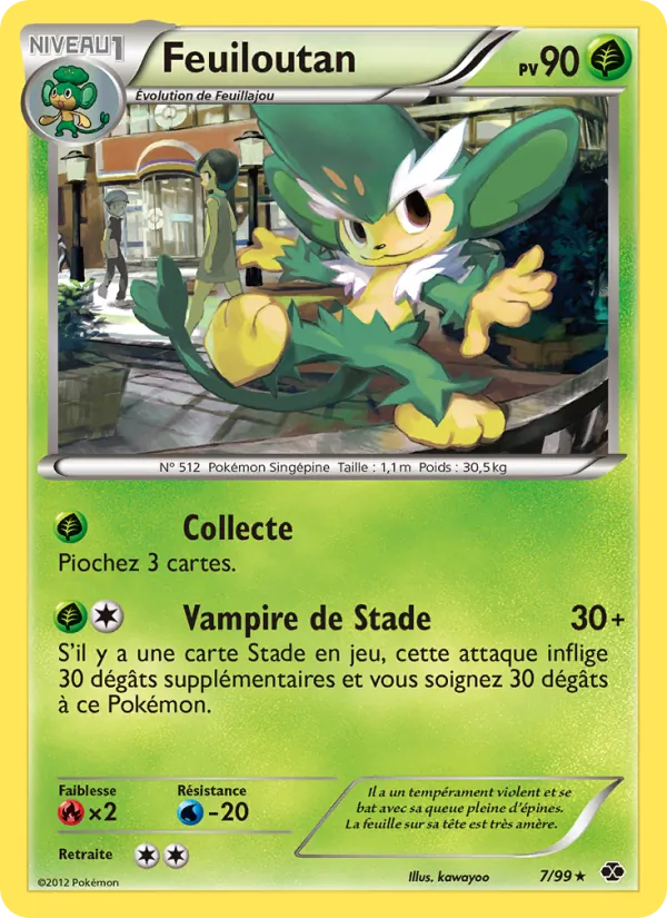 Carte Feuiloutan 7/99 – Destinées Futures