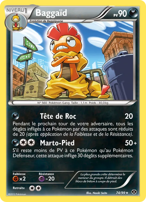 Carte Baggaïd 74/99 – Destinées Futures