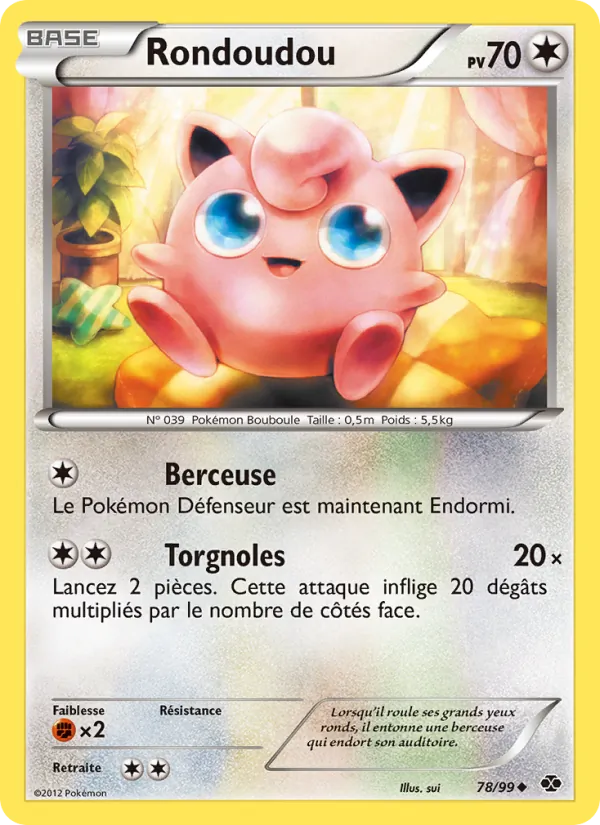 Carte Rondoudou 78/99 – Destinées Futures
