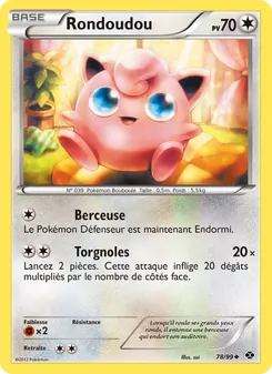 Carte Rondoudou 78/99 – Destinées Futures