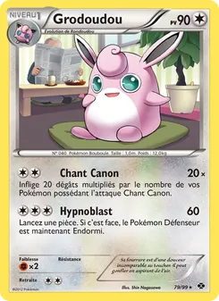 Carte Grodoudou 79/99 – Destinées Futures