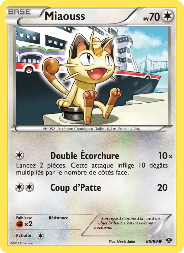 Carte Miaouss 80/99 – Destinées Futures