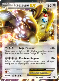 Carte Regigigas-EX 82/99 – Destinées Futures